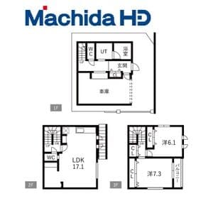 Preview floorplan of Anshin+FamM Kawara Castle 20-1001