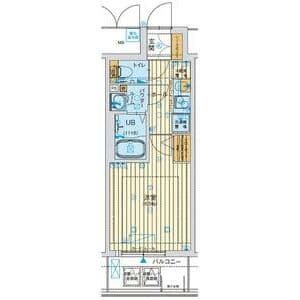 Preview floorplan of First Fiore Kobe Minatocho