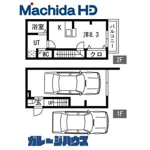 Preview floorplan of Anshin+VieM Takawashi 13-1022 (garage house)