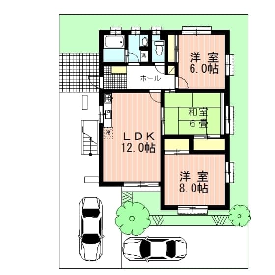 Preview floorplan of Breathing Town Hyakusoen