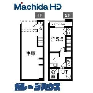 Preview floorplan of Anshin+VieM Mukono 13-1008 (garage house)