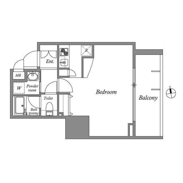 Main floorplan of LaSante Higashibetsuin