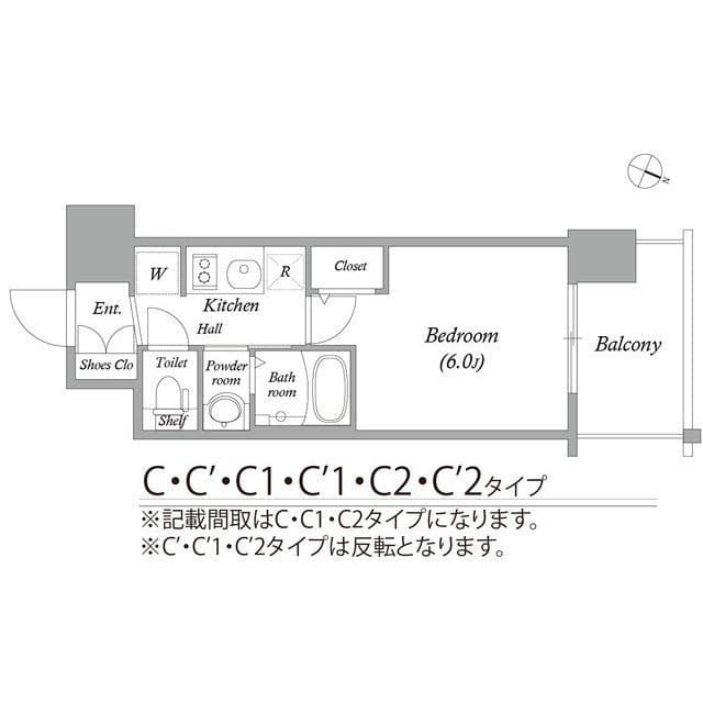 Preview floorplan of STEM COURT OSAKA WEST