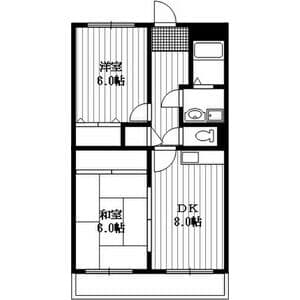 Preview floorplan of Mansion Umeno