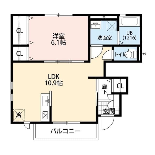 Preview floorplan of Claire EM
