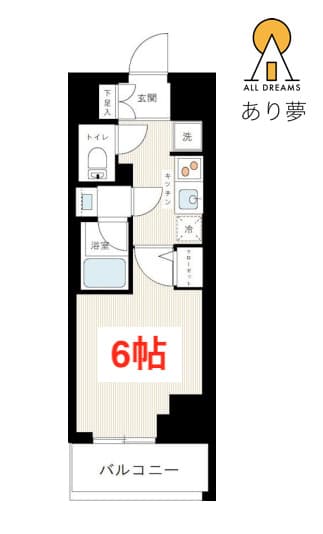 Preview floorplan of Ail Yokohama North Twins I