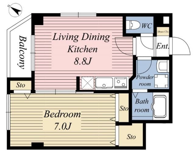 Preview floorplan of Marina Hills 101  
