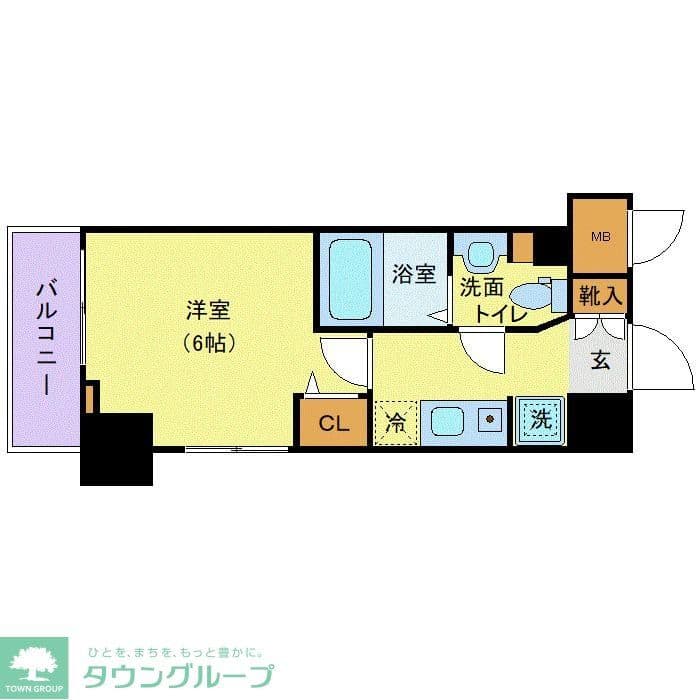 Preview floorplan of Rb N-Stage Misato