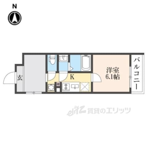 Preview floorplan of STANDZ Kinkaku-ji Mae