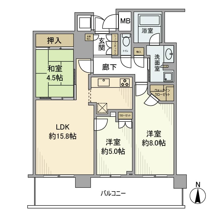 Preview floorplan of The Uehonmachi Tower