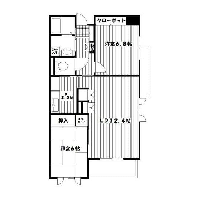 Preview floorplan of Hatsune Mansion 202  