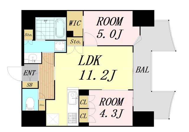 Preview floorplan of Rb STANDZ Yuhigaoka, Shitennoji-mae