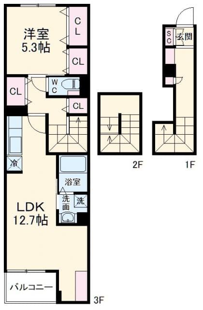 Preview floorplan of Rb Elderflower Minami-Urawa