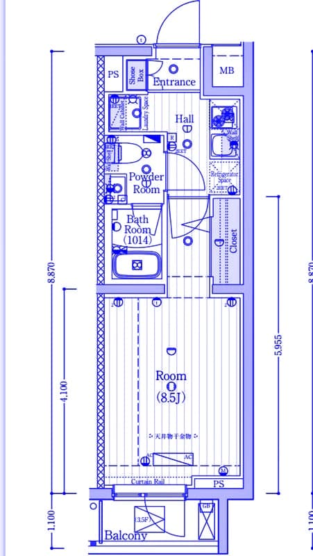 Preview floorplan of MAXIV Shinkawasaki 108  