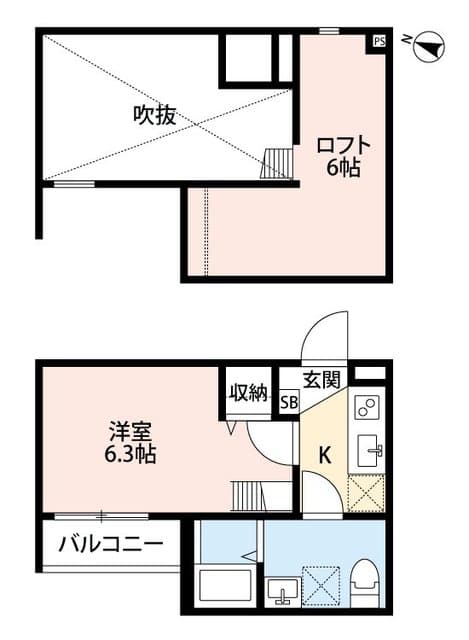 Preview floorplan of LA BUONA STELLA Fukakusa