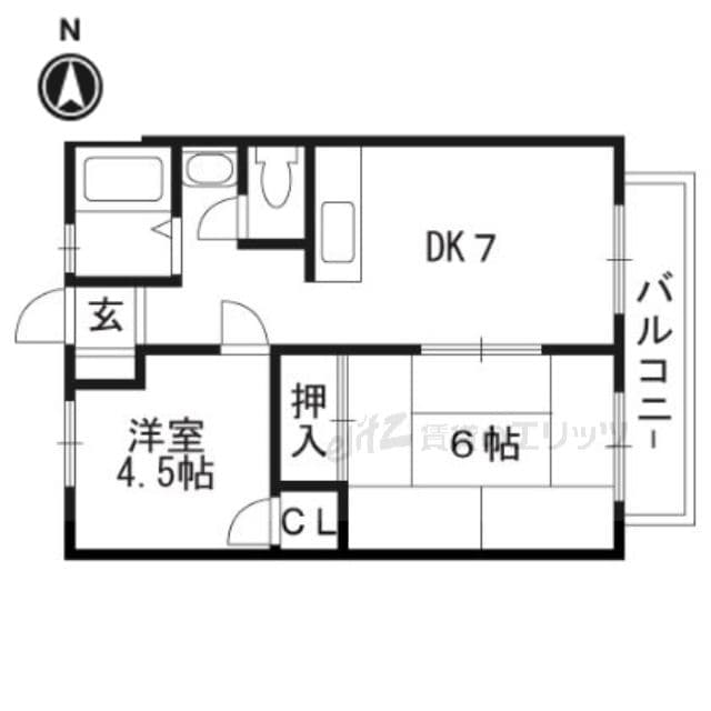 Preview floorplan of Sun City Nishida  ✨[RT]