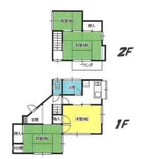 Preview floorplan of Moroyama Rental House ✨[RT]