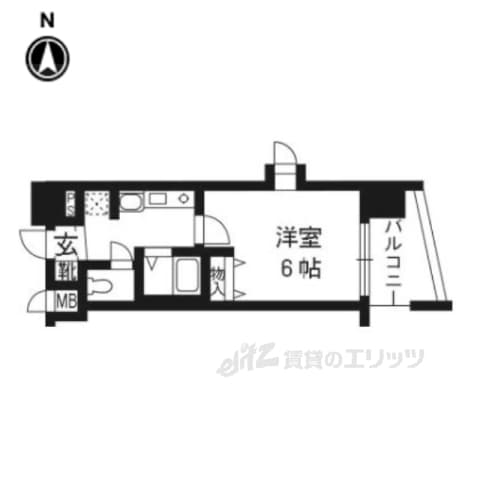 Preview floorplan of 🌸TC - Presunse Kyoto Karasuma NEXT