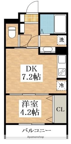 Preview floorplan of Realize Nagai Park Dori   KM 🌳 