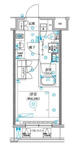Preview floorplan of Sejori Yokohama Mutsumicho