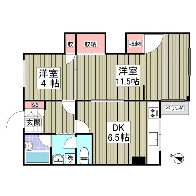 Preview floorplan of 2nd Shinozaki Building