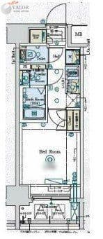 Preview floorplan of Genovia Bandobashi II Sky Garden
