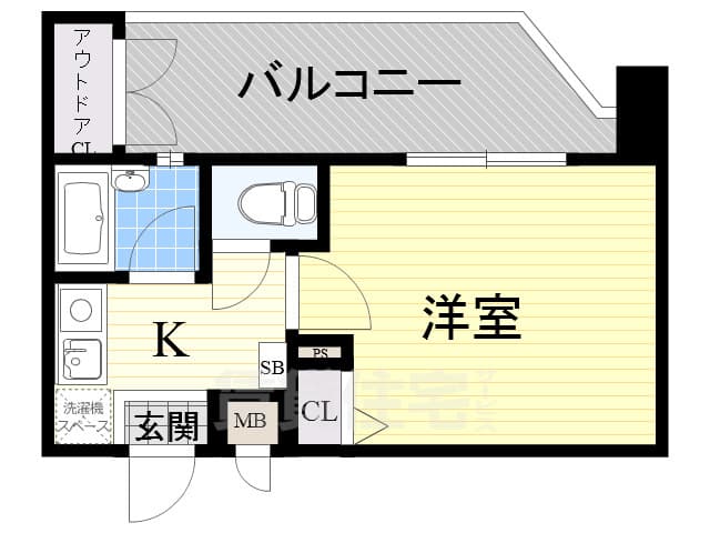 Preview floorplan of Eslead Yuhigaoka No. 2 ✨[RT]