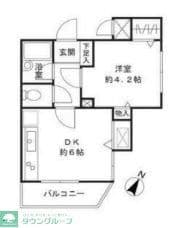 Preview floorplan of 🌷TC - Curio Hongo-dai No. 1 Building
