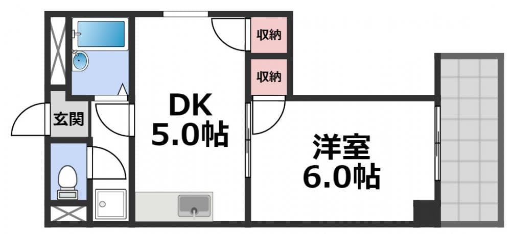 Preview floorplan of H2O Shin-Ikazaki II Building
