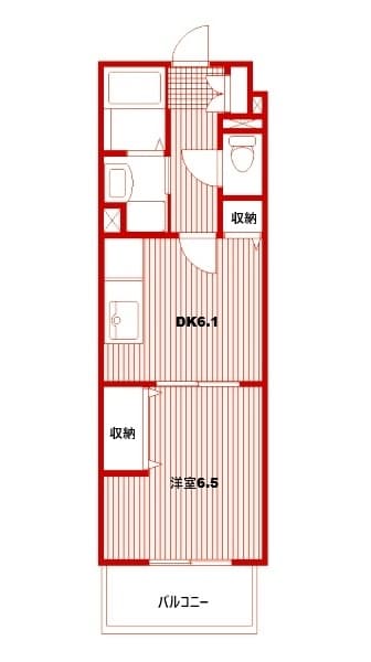 Preview floorplan of Evergreen Shinba 206  