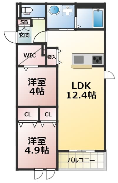 Preview floorplan of Reve Rise Shin-Osaka 202  