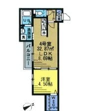 Preview floorplan of Albero Shin-Kemigawa