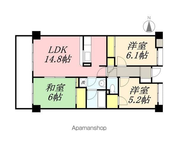 Preview floorplan of 🌷TC - Deer Park Sugita Minami