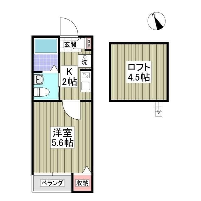 Preview floorplan of Comfort Maison Higashihiraga