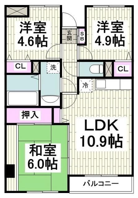 Preview floorplan of Hillside Mori 204   