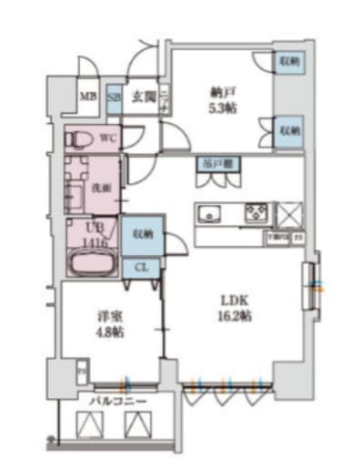 Preview floorplan of Splendid Kamihonmachi WEST