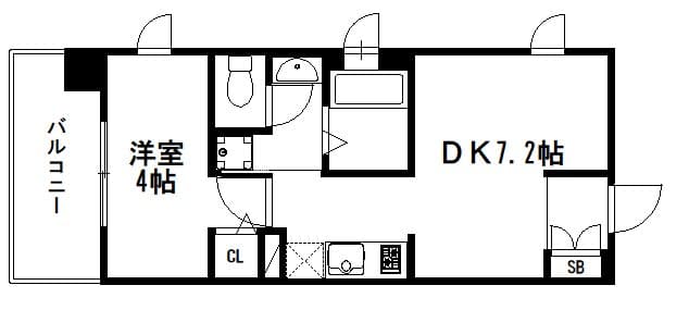 Preview floorplan of Aqua Place Kyodai North OX KM 🌳