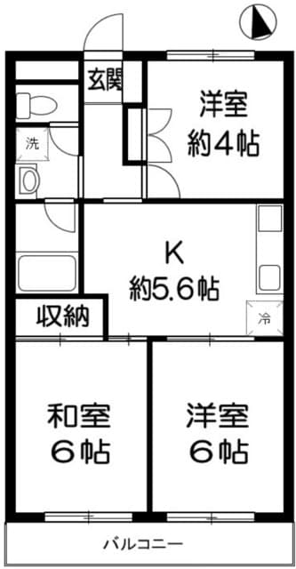 Preview floorplan of Pastoral Yamaguchi