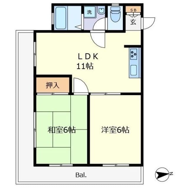 Preview floorplan of Roberia Kunidachi