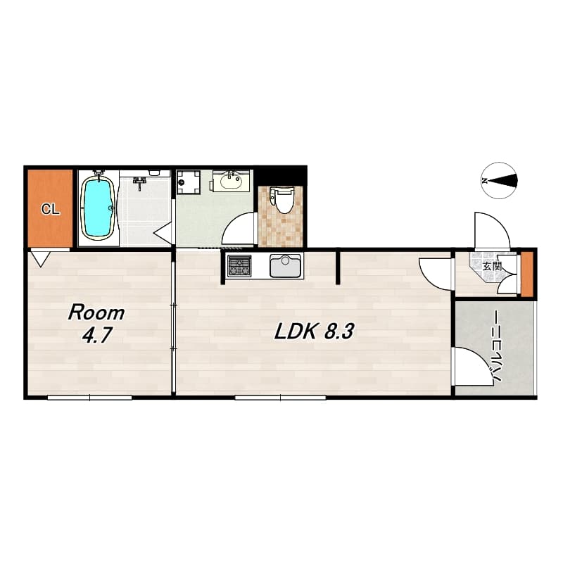 Preview floorplan of Warhol Kyoto