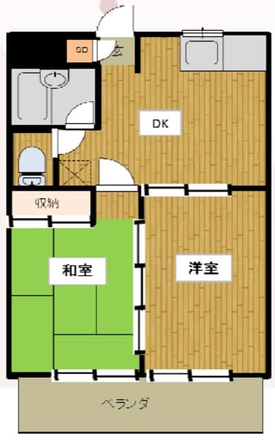 Preview floorplan of Sunrise Park Kamikomachi ✨[RT]