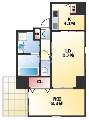 Preview floorplan of Salabernar Yuhigaoka