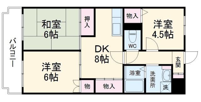 Preview floorplan of Raffine Kohoku 204