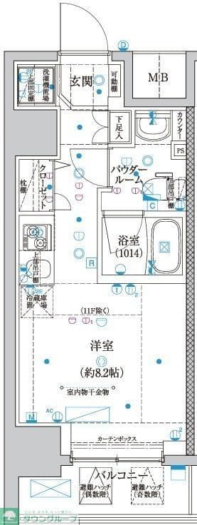 Preview floorplan of Spacia Obe Yokohama