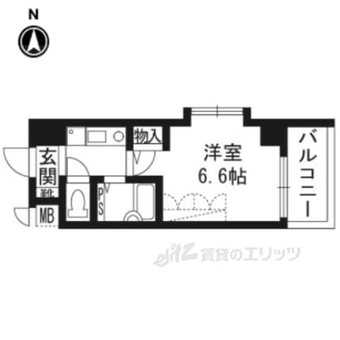 Preview floorplan of Ranaps Square Kyoto Kitano