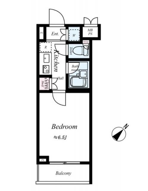 Preview floorplan of Ruble Mizonokuchi 103  