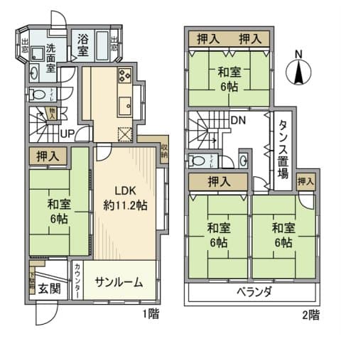 Preview floorplan of Omakikodate ✨[RT]