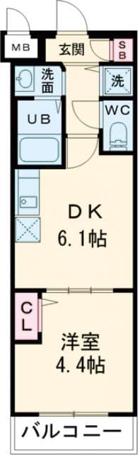Preview floorplan of Bellagio World Eye Kyoto Enmachi