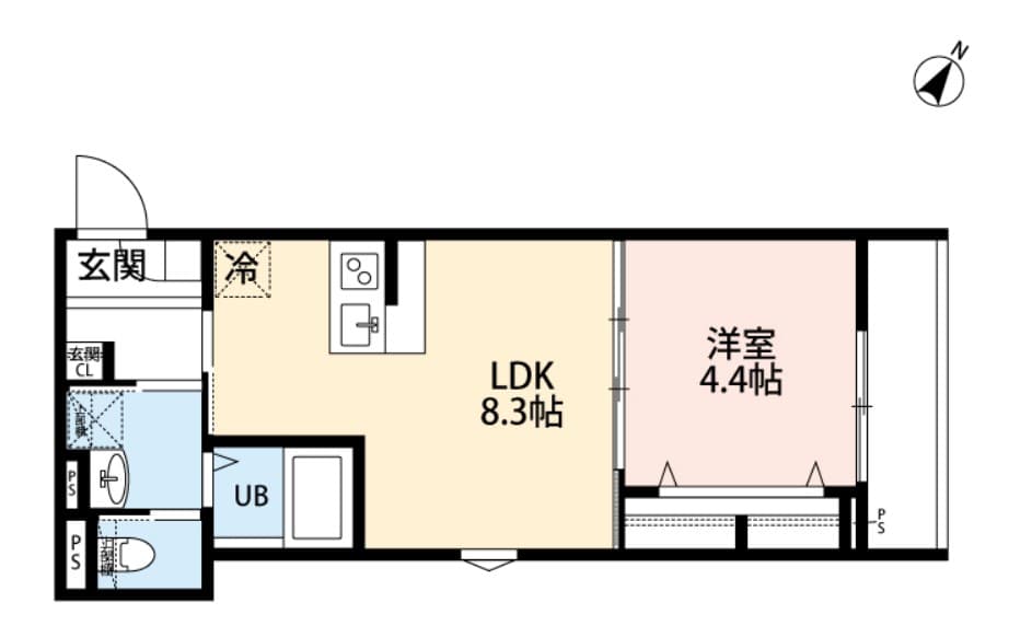 Preview floorplan of seno Asagaya