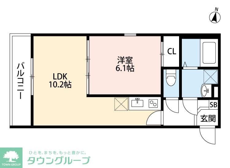 Preview floorplan of Letoile Minami Nagareyama